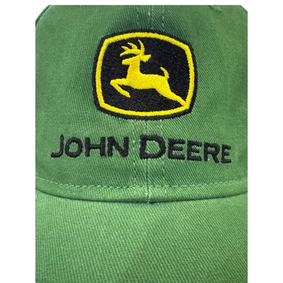 John Deere Toddler Embroidered Logo Cotton Cap Hat OS - Picture 3 of 5